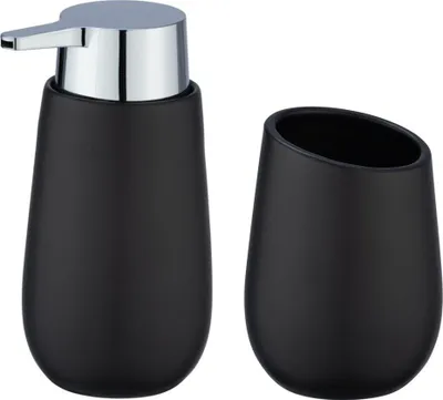 Obrázok produktu pre Kúpeľňová súprava Wenko Badi Black