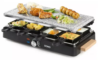 Zdjęcie produktu dla Domo DO9262G, 8 os., Czarny, Prostokątny, Obrotowy, 1 m, 1400 W
