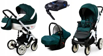 Image de BabyLux® Lilly | Cat 4in1 Set | Bottle Green | Cat Combo | Cat Set | Isofi