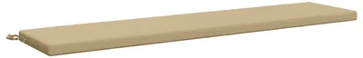 Productafbeelding van Bankkussen SOEST, 100% polyester, beige, 170 x 40 x 5 cm