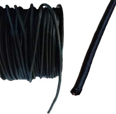 Immagine prodotto di Corda Elastica Nera 10mm x 20m per Teloni e Gazebo