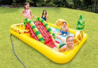 Obrázok produktu pre Intex Fun'n'Fruity Play Center, 493 L, Nafukovací bazén, Detské, Žltá, 6,66 kg