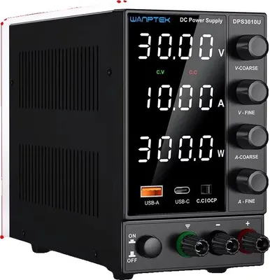 Obrázok produktu pre Napájací zdroj, nastaviteľné napätie, kompaktný dizajn, DPS3010U 30V 10A, DPS3010U 30V 10A