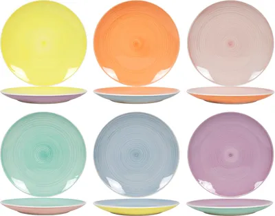 Image de Assiette plate PASTELL