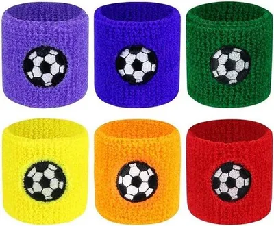 Produktbild von Sportpolsbandjes Set 6-teilig schweißabsorbierend bunt