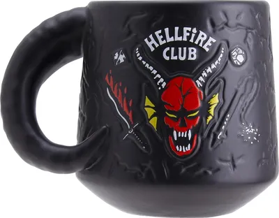 Produktbild von Stranger Things 3D Becher Hellfire Club