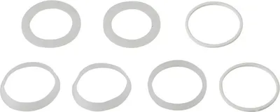 Produktbild von KIRCHHOFF Siphondichtung-Sortiment Silikon, 1 1/2 x 40 mm, für Spültisch (7x)