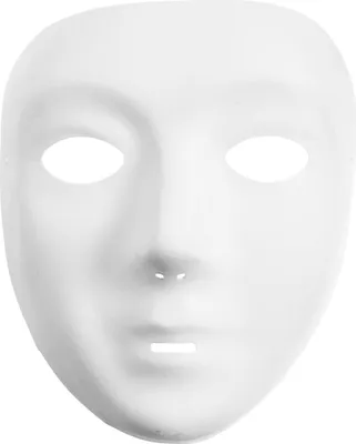 Produktbild von Gesichts-Vollmaske, H 17,5 cm, B 14 cm, 1Stck