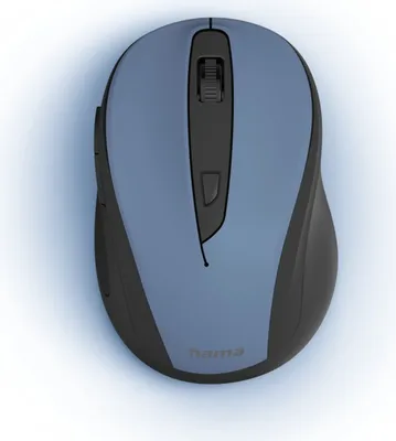 Produktbild von Optische 6-Tasten-Funkmaus "MW-400 V2", ergonomisch, USB-Empf., Denim (00173027)