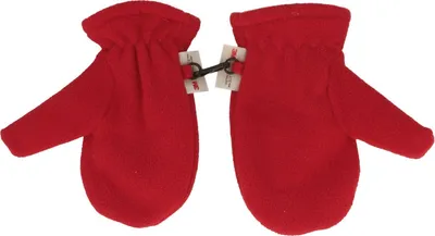 Kinder Winter warme Fleece Thinsulate Fäustlinge Handschuhe in rot
