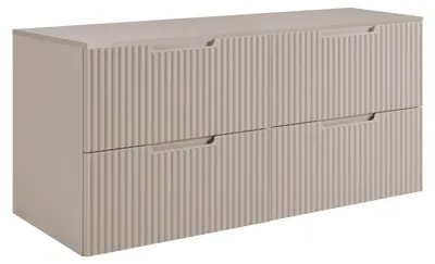 Produktbild von Badezimmerschrank, Kaschmir, 120 (2 x 60) x 58,6 x 46 cm