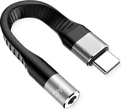 Produktbild von ROLINE Adapter USB Typ C - 3,5mm Audio, ST/BU, 0,1 m