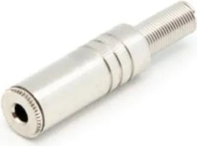 Zdjęcie produktu dla gniazda stereo 3,5 mm - NICKELED