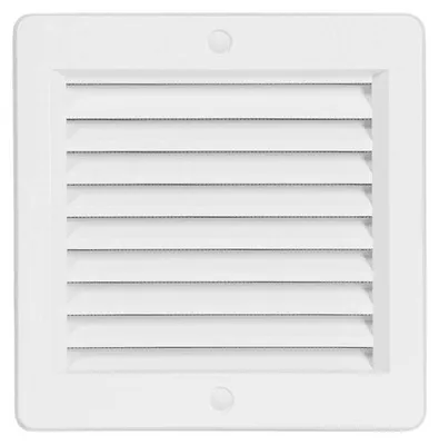 Productafbeelding van Ventilatierooster Haco met VM-gaas - 150 x 150 mm - wit 0211