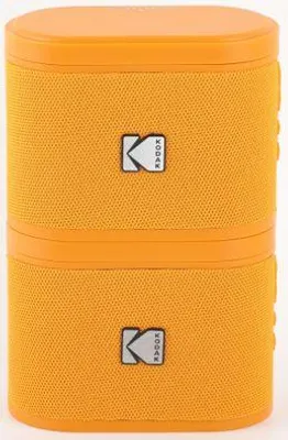 Produktbild von Kodak SOUNDBRIX, 5 W, Kabellos, 50 m, Tragbarer Mono-Lautsprecher, Orange, Universal