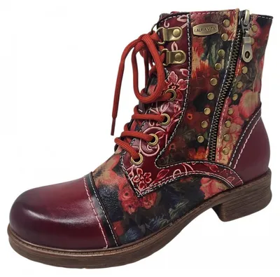Produktbild von Laura Vita Schnürstiefel Rot