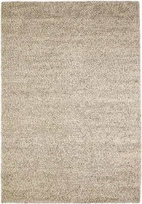 Produktbild von Teppich Lubrin 200 x 300 cm Wolle Grau Bodenteppich Wohnzimmer Flur