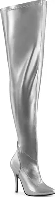 Produktbild von SEDUCE-3000WC Damen Boots von Pleaser, Silber  , EU 40, US 10