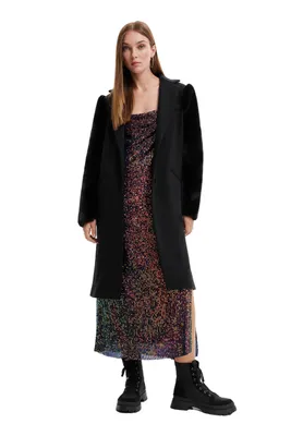 Zdjęcie produktu dla Desigual, płaszcz "MARAVILLAS", kolor: czarny, rozmiar: M