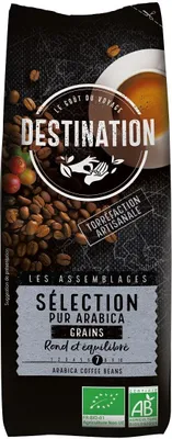 Zdjęcie produktu dla KAWA ZIARNISTA ARABICA 100 % SELECTION250 g - DESTINATION