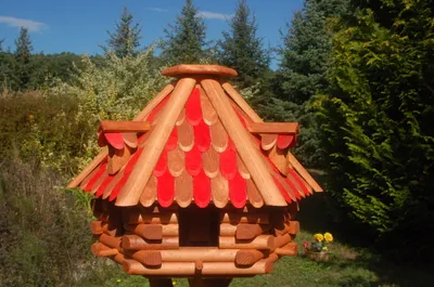 Produktbild von Vogelhaus mit Holzschindeln V 13