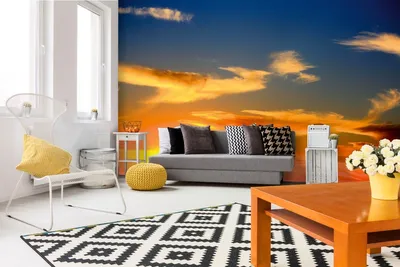 Produktbild von Vlies Fototapete SCHÖNER SONNENUNTERGANG 375 x 250 cm (inkl. Kleister) - Vlies Tapete, Wandtapete, Wandbilder - Tapete für Wohnzimmer Schlafzimmer, Büro, Küche - Montagefertig