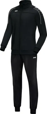 Produktbild von JAKO Kinder Trainingsanzug Polyester Classico, Farbe:schwarz, Größe:104
