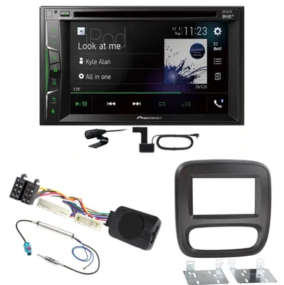 Produktbild von Pioneer AVH-A3200DAB USB DAB+ MP3 Digitalradio Einbauset für Fiat Talento