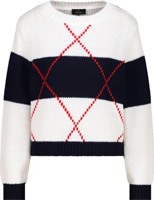 Produktbild von Monari GmbH (59) Pullover, marine gemustert 757 757 36