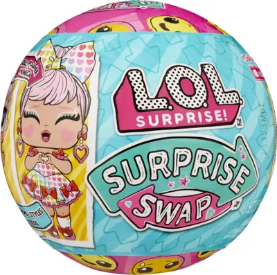 Zdjęcie produktu dla L.O.L. Surprise! 591696EUC, Mini lalka, Damski, 4 lat(a), Chłopak, dziewczyna, Różne kolory