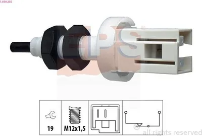 Produktbild von EPS Bremslichtschalter 1.810.250 für IVECO DAILY II Pritsche/Fahrgestell mechanisch