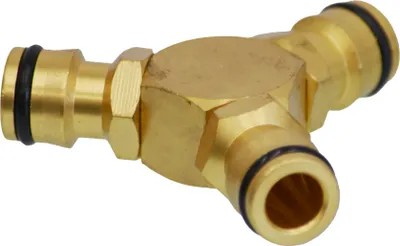 Produktbild von Y-Verbinder aus Messing Hydro 3 Wege Kupplung