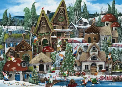 Zdjęcie produktu dla Alipson Puzzle - Puzzle Gnome na święta - 1000 elementów