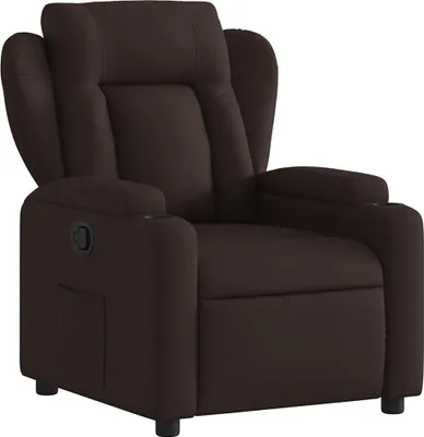Produktbild von vidaXL Relaxsessel Dunkelbraun Stoff