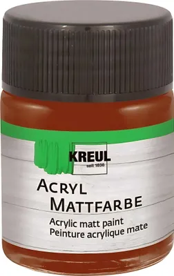 Image de Kreul 75574 Peinture acrylique brun chocolat 50 ml 1 pc