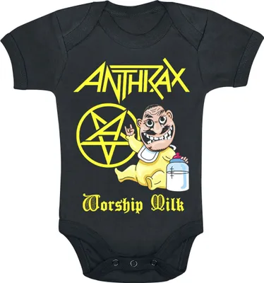 Produktbild von Anthrax Body Unisex Kids - Worship Milk schwarz 56/62