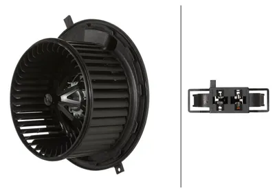 Produktbild von Innenraumgebläse 12 V 240 W 2-polig HELLA passend für u.a. BMW 3er