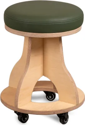 Produktbild von RelaxSensation Rollhocker "ManuTherm", Natur