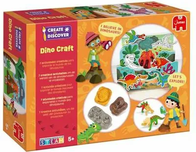 Obrázek produktu pro Jumbo Create & Discover 1110100287, Kreativní souprava pro děti, 5 rok/roky, Karton, Vícebarevný