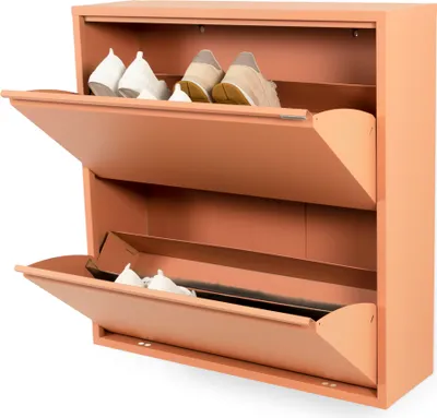 Produktbild von Spinder Billy 2 Schuhschrank Pulverbeschichiteter Stahl