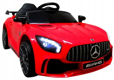 Produktbild von Mercedes Gtr-S Cabrio für Kinder, Batterie, Fernbedienung, Musik, Rot V