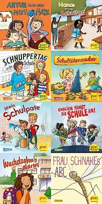 Immagine prodotto di Pixi-8er-Set 304: In die Schule mit Pixi (8x1 Exemplar)