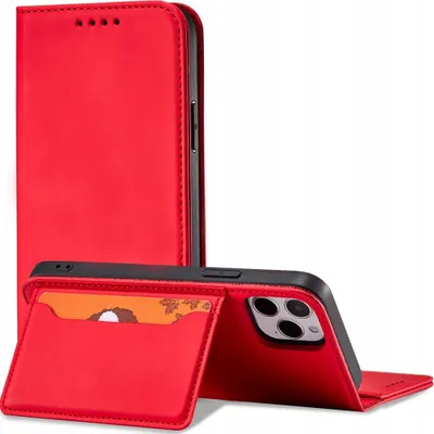 Obrázok produktu pre Magnetické puzdro na kartu Puzdro pre Iphone 12 Pro Red