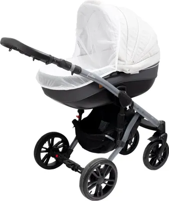 Obrázok produktu pre Moskytiéra na kočík New Baby Basic biela