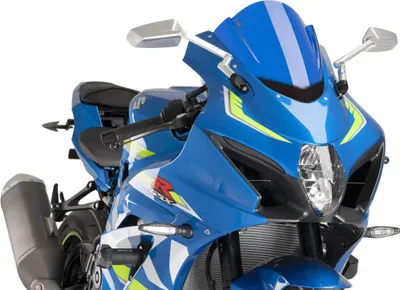 Zdjęcie produktu dla PUIG z-racing niebieski ekran zatwierdzony przez ABE dla Suzuki gsx-r / r