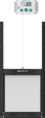 Produktbild von Göbel Automatische Hühnertür, 250x320 mm mit Selbstverriegelung, 71720