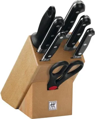 Produktbild von ZWILLING Professional S Messerblockset 8-tlg., Buche
