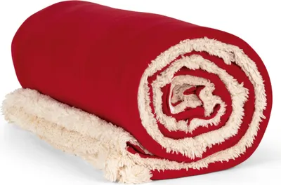 Produktbild von Decke mit Sherpa-Fleece, 100% Polyester