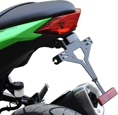 Obrázok produktu pre Držiak evidenčného čísla ZIEGER kompatibilný s Kawasaki Ninja 300 BJ 2013-16