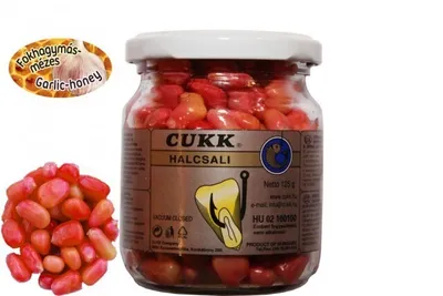 Obrázek produktu pro Cukk barevná kukuřice bez nálevu 125g Příchuť: Česnek